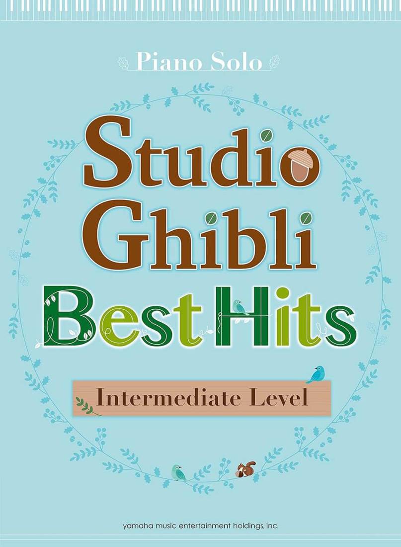 Studio Ghibli Best Hits: Intermediate - Piano - Book