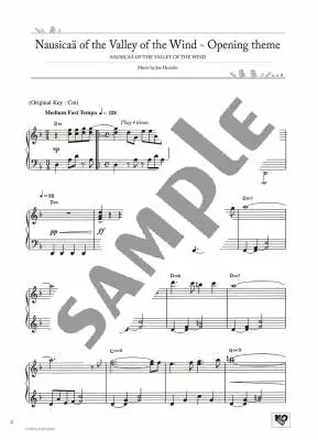 Studio Ghibli Best Hits: Intermediate - Piano - Book