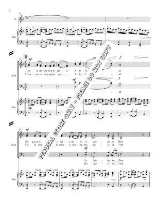 El Cielo Canta - Sosa/Henderson - Choral Octavo - SATB Accompanied