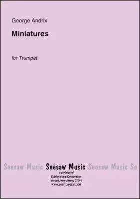 Seesaw Music Corp - Miniatures for Trumpet - Andrix - Trumpet - Book