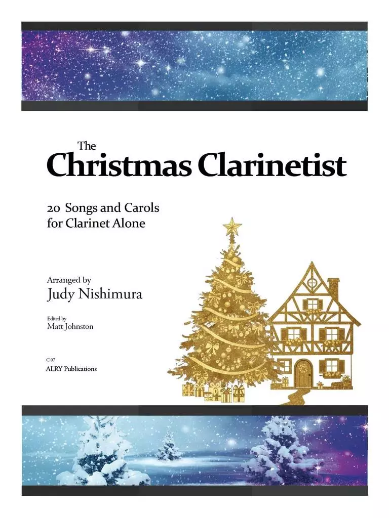 The Christmas Clarinetist: 20 Songs and Carols - Nishimura - Clarinet - Book