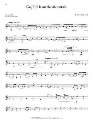 The Christmas Clarinetist: 20 Songs and Carols - Nishimura - Clarinet - Book