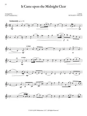 The Christmas Clarinetist: 20 Songs and Carols - Nishimura - Clarinet - Book