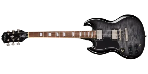 Epiphone - SG Tribute Plus Electric Guitar - Translucent Ebony (Left Handed)