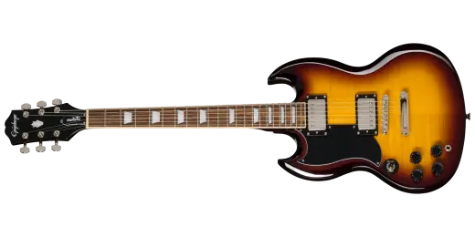 Epiphone - SG Tribute Plus Electric Guitar - Vintage Sunburst (Left Handed)