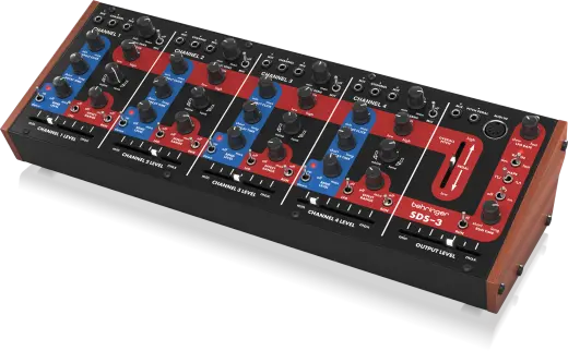 Classic 4-Channel Analog Drum Synthesizer