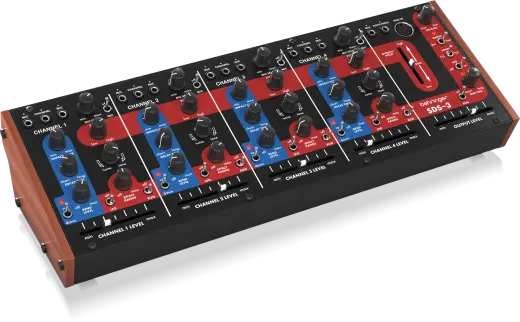 Classic 4-Channel Analog Drum Synthesizer
