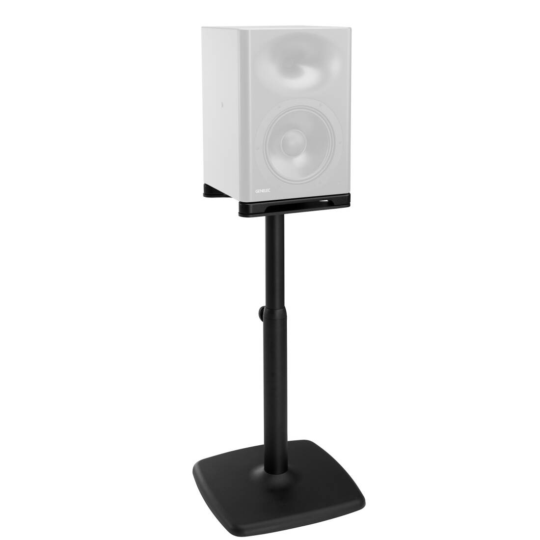 Floor Stand with Adjustable Height for Loudspeaker - Black