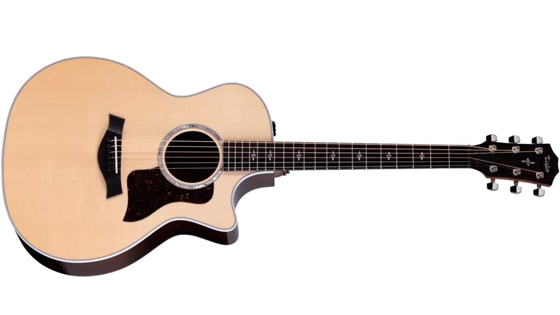 414ce-R Cutaway Spruce/Rosewood Acoustic-Electric Guitar with Hardshell Case - Natural