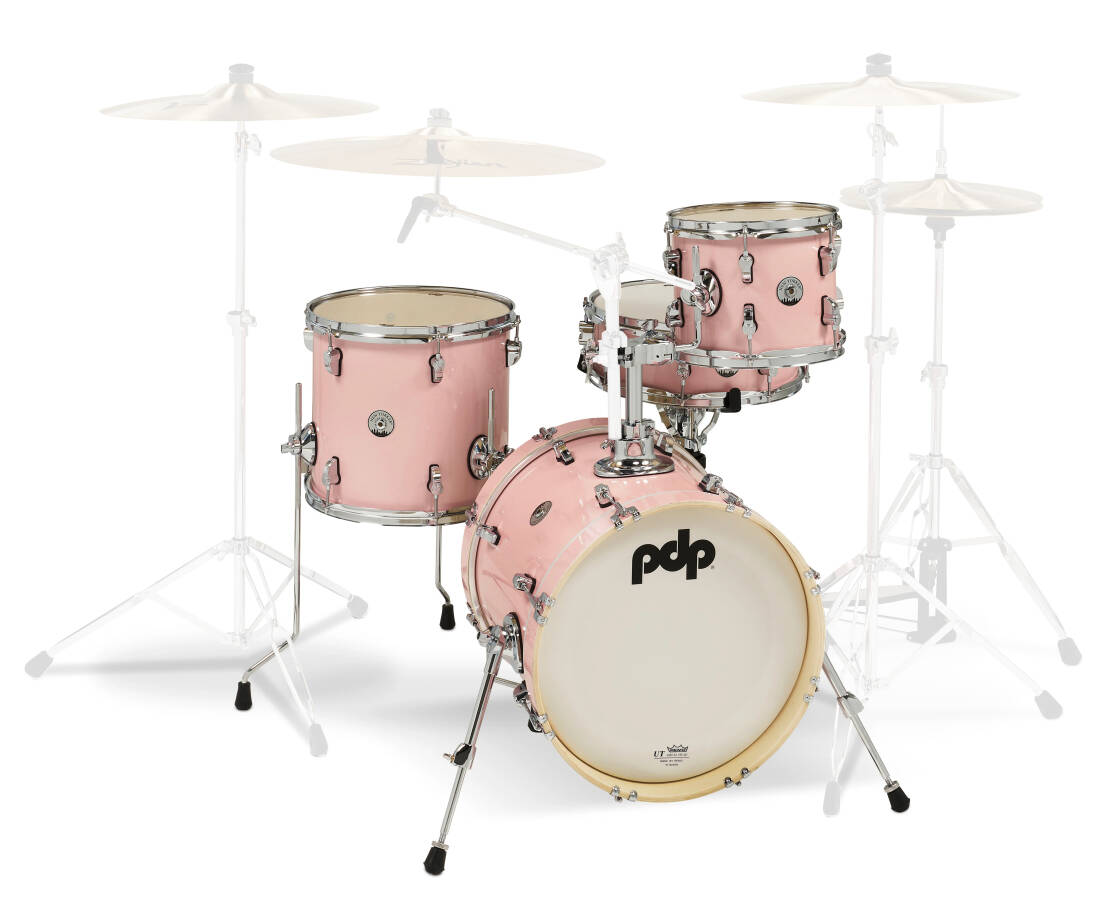 New Yorker 4-Piece Shell Pack (16,10,13,SD) - Pale Rose Sparkle