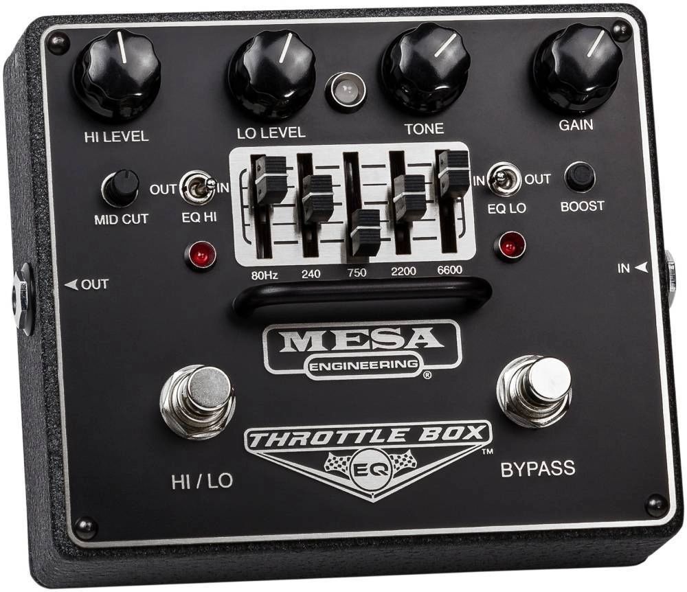 Throttle Box Dual Mode 5-Band Graphic EQ Pedal