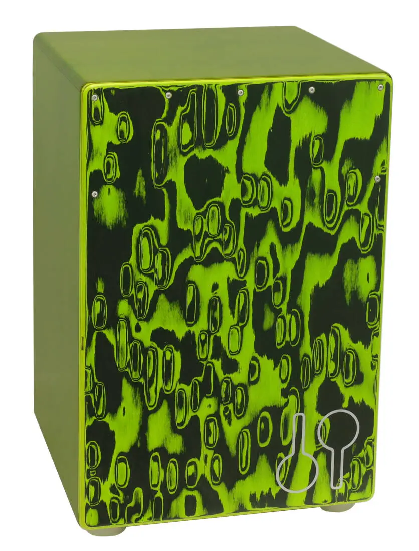 Baterita Series Cajon - Green Tribal