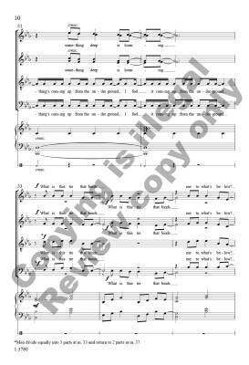 From the Underground - Wiebe - Choral Octavo - SATB Accompanied