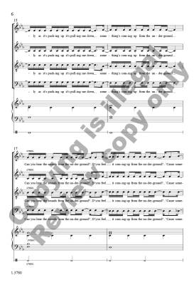 From the Underground - Wiebe - Choral Octavo - SATB Accompanied