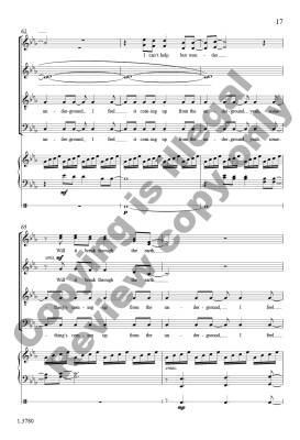 From the Underground - Wiebe - Choral Octavo - SATB Accompanied
