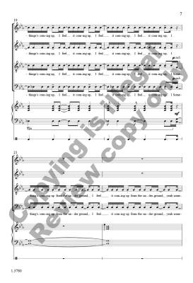 From the Underground - Wiebe - Choral Octavo - SATB Accompanied