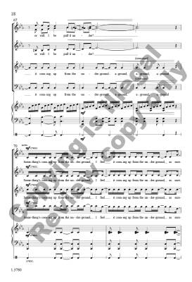From the Underground - Wiebe - Choral Octavo - SATB Accompanied