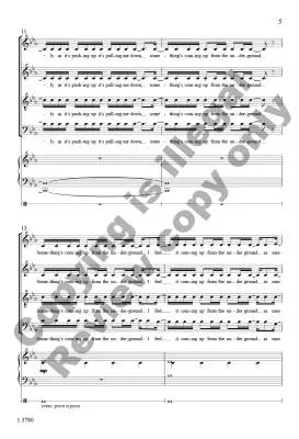 From the Underground - Wiebe - Choral Octavo - SATB Accompanied