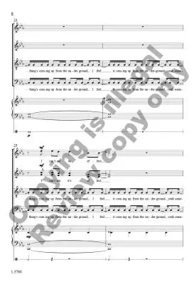 From the Underground - Wiebe - Choral Octavo - SATB Accompanied