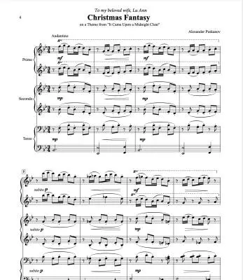 Christmas Fantasy - Peskanov - 1P6H