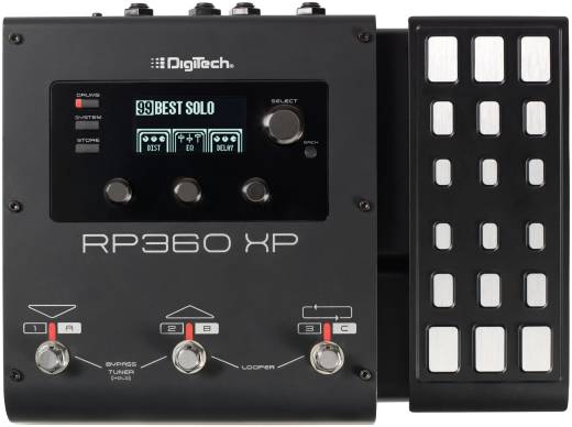 RP360XP Guitar Multi-Effect Processor w/ USB Streaming and Expression Pedal