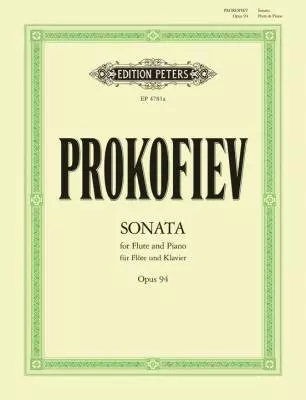 C.F. Peters Corporation - Sonata in D Major, Op.94 - Prokofiev - Flute/Piano - Sheet