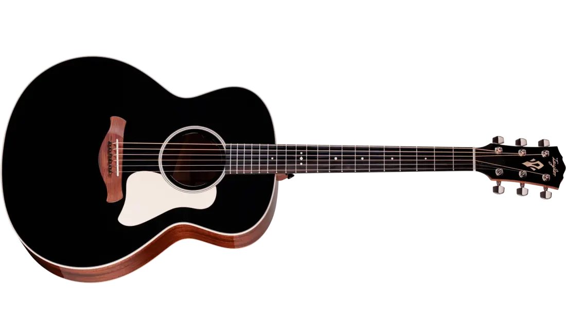 Gold Label 514e Blacktop Tropical Mahogany Acoustic-Electric Guitar with Case