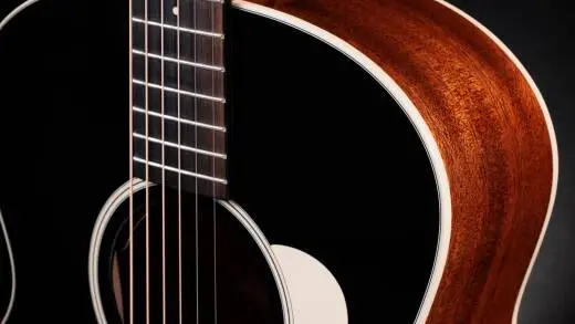 Gold Label 514e Blacktop Tropical Mahogany Acoustic-Electric Guitar with Case