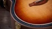 Gold Label 514e Tropical Mahogany Acoustic-Electric Guitar with Case - Sunburst with Cream Pickguard