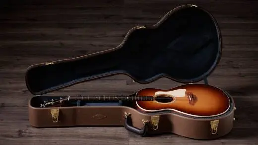 Gold Label 514e Tropical Mahogany Acoustic-Electric Guitar with Case - Sunburst with Cream Pickguard