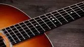 Gold Label 514e Tropical Mahogany Acoustic-Electric Guitar with Case - Sunburst with Firestripe Pickguard