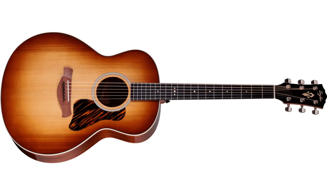 Gold Label 514e Tropical Mahogany Acoustic-Electric Guitar with Case - Sunburst with Firestripe Pickguard