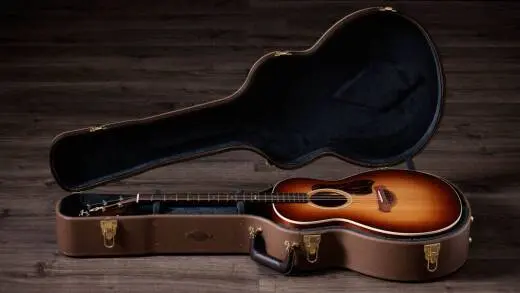 Gold Label 514e Tropical Mahogany Acoustic-Electric Guitar with Case - Sunburst with Firestripe Pickguard