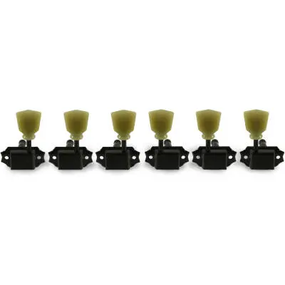 WD Music - Gotoh 3 Per Side Vintage Style Tuning Machines - Black