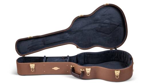 Gold Label 714e Blacktop Indian Rosewood Acoustic-Electric Guitar with Case