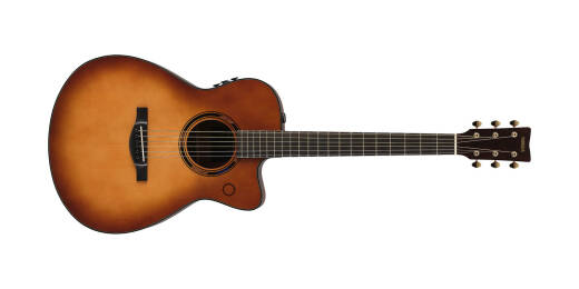 Yamaha - TransAcoustic Concert Size Acoustic/Electric Guitar with Gigbag - Sand Burst