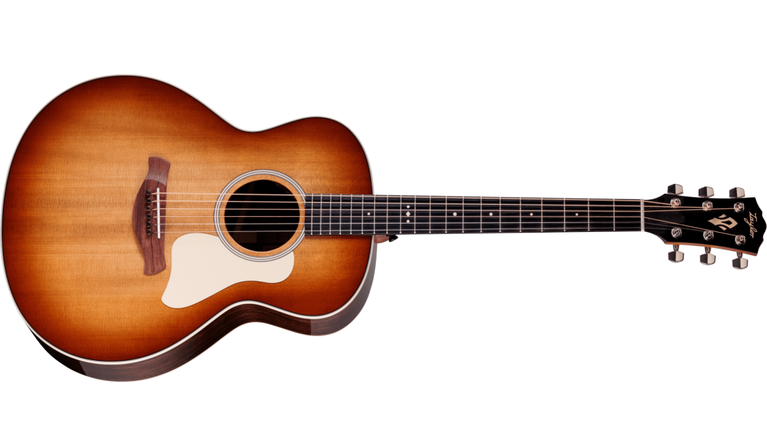 Gold Label 714e Indian Rosewood Acoustic-Electric Guitar with Case - Sunburst with Cream Pickguard