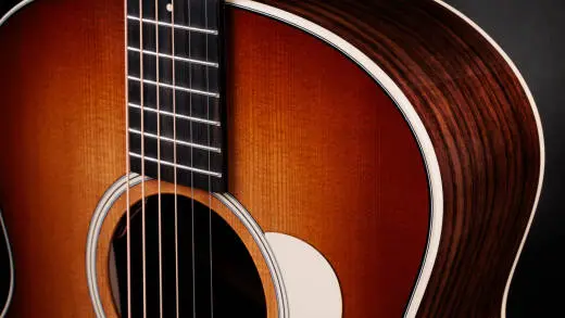 Gold Label 714e Indian Rosewood Acoustic-Electric Guitar with Case - Sunburst with Cream Pickguard