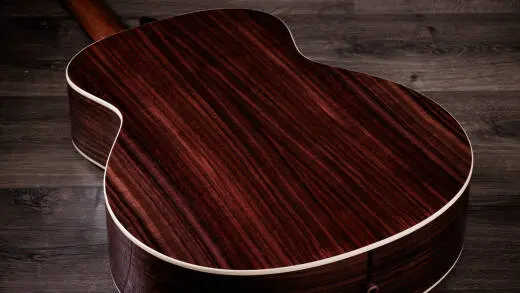 Gold Label 714e Indian Rosewood Acoustic-Electric Guitar with Case - Sunburst with Cream Pickguard