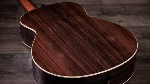 Gold Label 714e Indian Rosewood Acoustic-Electric Guitar with Case - Sunburst with Firestripe Pickguard