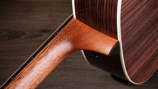 Gold Label 714e Indian Rosewood Acoustic-Electric Guitar with Case - Sunburst with Firestripe Pickguard