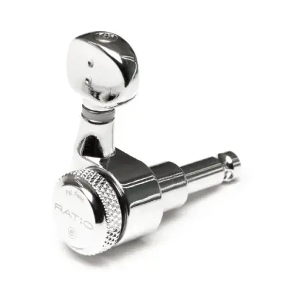 Graph Tech - 6-In-Line Ratio Electric Locking Classic Machine Heads - Chrome