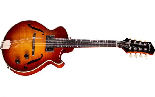 Eastman Guitars - El Ray Acoustic/Electric Mandolin with Hardshell Case - Goldburst