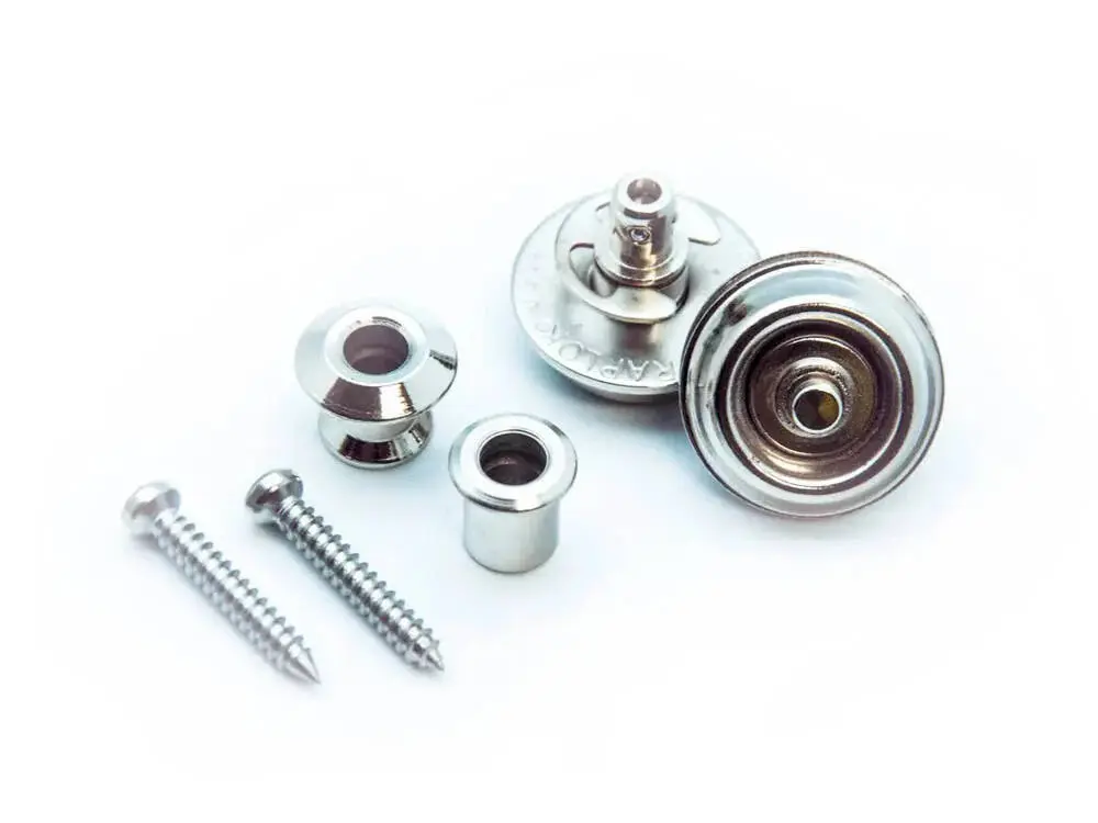 Dunlop Strap Locks - Nickel Plated
