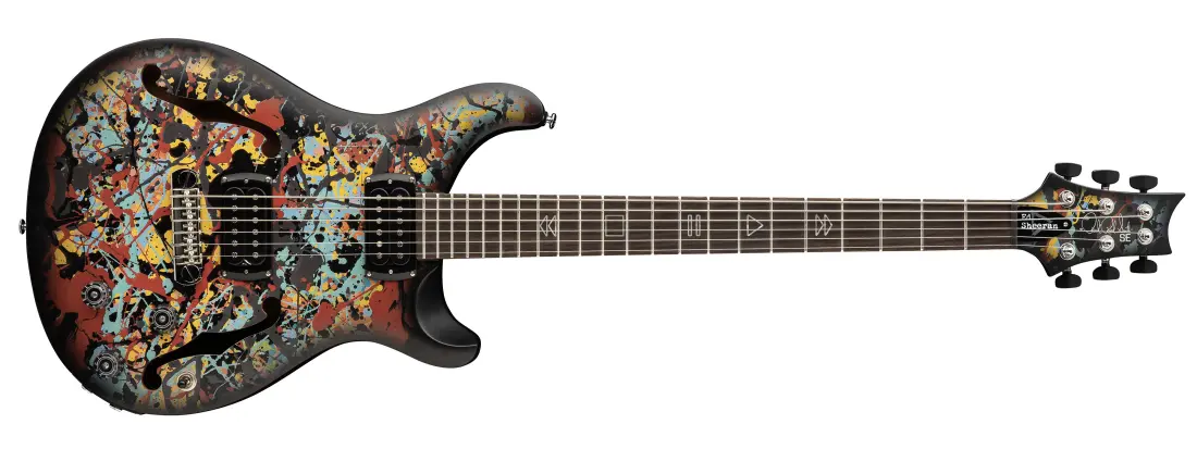Limited Edition SE Ed Sheeran Electric Guitar with Gigbag - Cosmic Splash