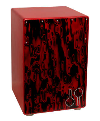 Baterita Series Cajon - Red Tribal