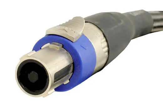 Eleph Speaker Cable, Speakon - 1/4-Inch TS, 3 Feet