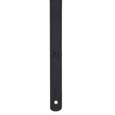 2\'\' Reiner Saddle-Style Guitar Strap - Black