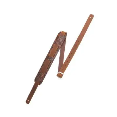 Levys - 2 Reiner Saddle-Style Guitar Strap - Brown