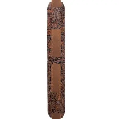 2\'\' Reiner Saddle-Style Guitar Strap - Brown